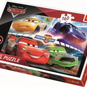 Puzzle Trefl, Disney Cars, Cursa castigatoare, 160 piese