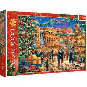 Puzzle Trefl - Piata de Craciun, 1000 piese