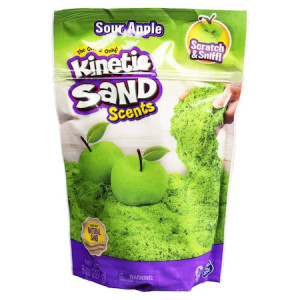 Rezerva Kinetic Sand Scents - Sour apple, nisip parfumat, 227g