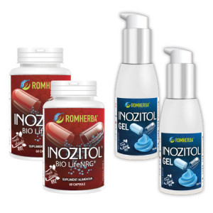 SUPER PACHET - 2 Inozitol si 2 Inozitol Gel de la ROMHERBA