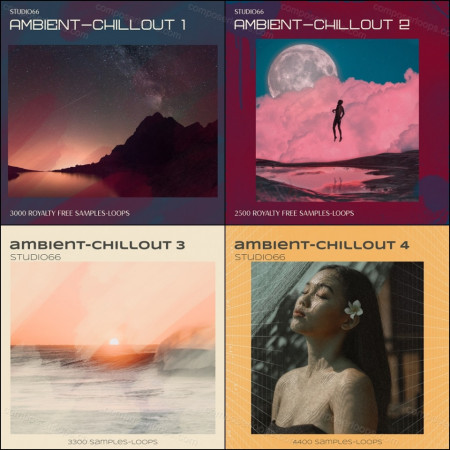 Chillout and Ambient Loops Bundle Parts 1-4