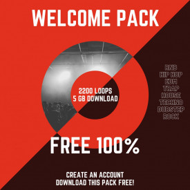 Volume 1 Free Sample Pack - 5GB Download 2200 Loops