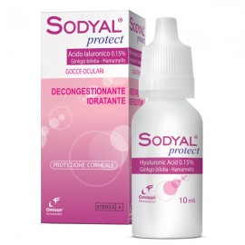 Sodyal Protect 10ml - 0,15% acid hialuronic, gingko biloba si hamamelis