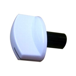 Buton aragaz Beko, include buton, arc si decor alb