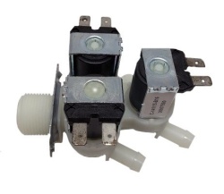 Electrovalva masina de spalat 3 IESIRI 180° 3X12 MM