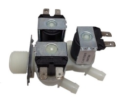 Electrovalva masina de spalat, 3 iesiri 180° 3X15 MM