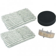 Kit filtre Rowenta ZR005801, 1 filtru de spuma, 2 mopuri din microfibra, 1 cartus anticalcar