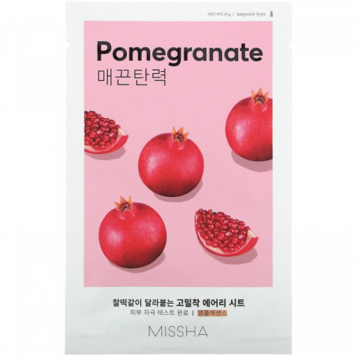 Missha Airy Fit Sheet Mask - Pomegranate 19g