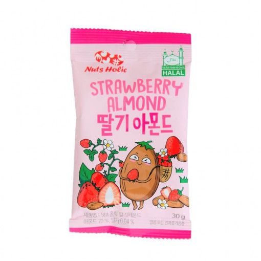 NutsHolic Almond Strawberry 30g