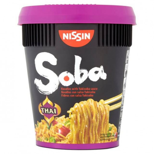 Instant Noodles Soba Thai NISSIN cup 108g