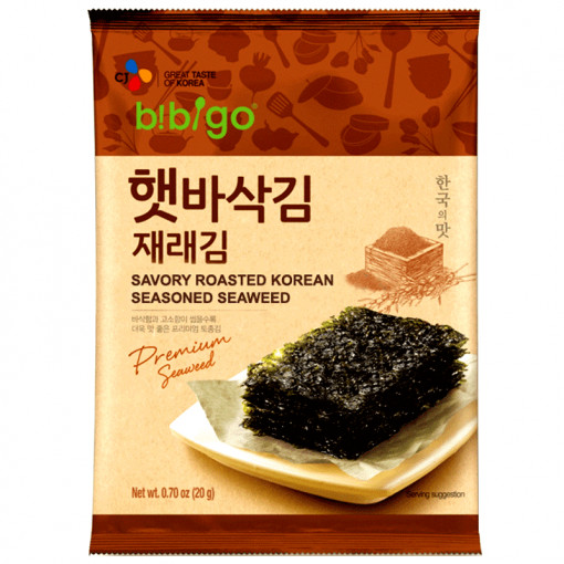 Bibigo Savory Roasted Seasoned Seaweed 20g