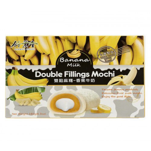 BH Double filling Mochi Banana&Milk 180g