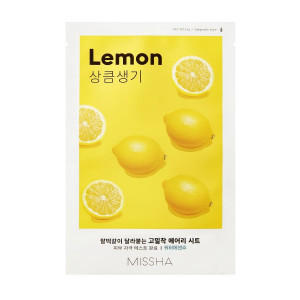 Missha Airy Fit Sheet Mask - Lemon 19g