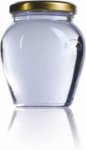 Borcan pentru ambalat mierea sau alte sosuri 314 ml - Amfora