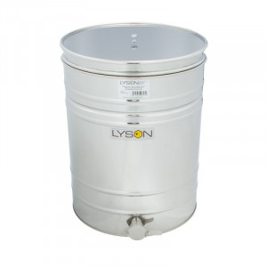 Maturator miere 100 l inox cu canea si sita inox fara manere - Lyson