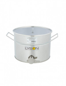 Maturator miere 30 l inox cu canea din inox si manere - Lyson