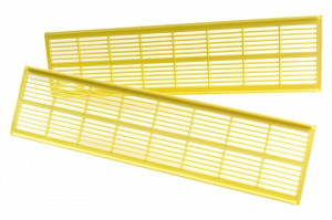 Grila inactiva pentru sertarul colectorului de polen 390mm x 100mm