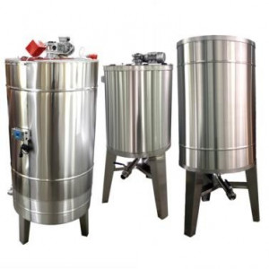 Bazin pentru miere 1000KG cu omogenizator, stand si agitator