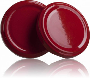 Capac pentru borcane diametru 53mm - ROSU
