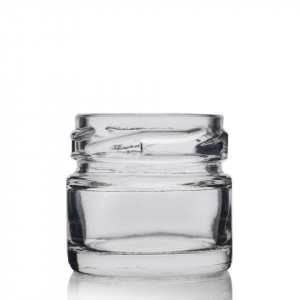 Borcan pentru marturii cu miere sau pentru laptisor de matca 40ml
