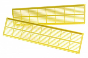 Grila inactiva pentru sertarul colectorului de polen 230mm X 90mm