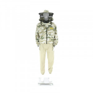 Bluza apicola cu masca din bumbac tip camuflaj Lyson