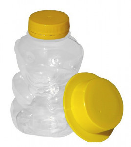 Ursulet din plastic pentru miere 250 gr