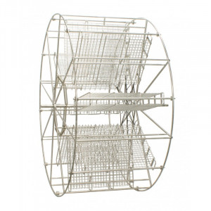 Cos cu 20 casete reversibile pentru centrifuga cu diametrul 1200 mm