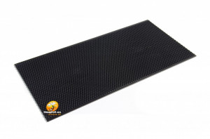 Faguri din plastic 1/2 negri