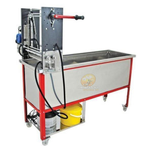 Masina de descapacit rame cu alimentare manuala cutite incalzite cu abur 1500mm Lyson