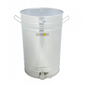 Maturator miere 150 l inox cu canea din inox cu manere - Lyson