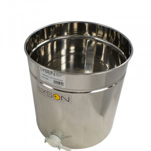 Maturator miere 150 l inox cu canea din plastic Lyson