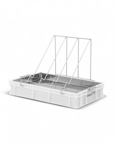 Tava de descapacit cu tava din inox - 10 cm