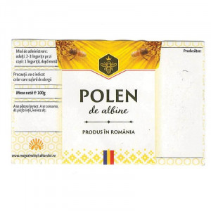 Eticheta Polen cu motive traditionale 70mm x 45mm