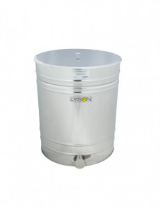 Maturator din inox 200 l fara manere canea si sita din inox - Lyson