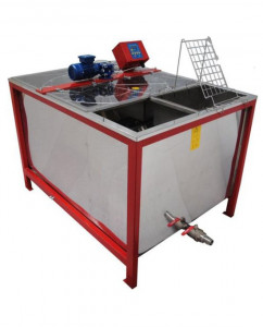 Centrifuga cu 6 rame reversibila cu masa de descapacit si filtru vertical