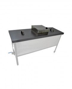 Capac cu incalzire pentru bancuri de descapacit standard - 1500mm