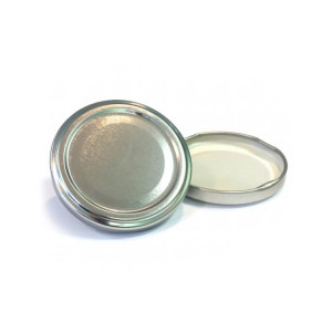 Capac pentru borcane de 200 ml diametru 66mm - ARGINTIU