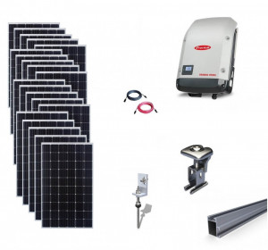 Kit On-Grid fotovoltaic solar cu panouri de 6kwp cu prindere tabla - Fronius