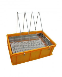 Tava de descapacit cu tava din inox - 30 cm