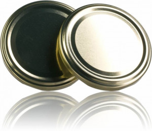 Capac pentru borcane de 106 si 120 de ml - auriu