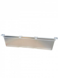Hranitor apicol tip uluc din plastic transparent cu plutitor 1 L
