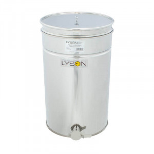 Maturator miere 70 l inox cu canea si sita din inox fara manere - Lyson