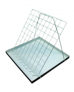 Tava de descapacit din tabla zincata 4 cm - Lyson