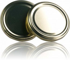 Capac pentru borcane diametru 53mm - auriu