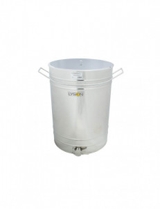 Maturator din inox 300 l cu manere si canea inox - Lyson
