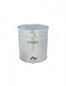 Maturator miere 50 l inox cu canea din inox fara manere Lyson