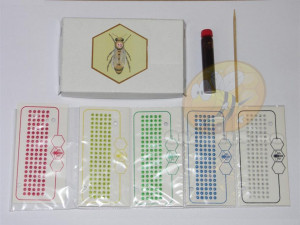 Set pentru marcarea matcii cu placute din opalit - 5 culori