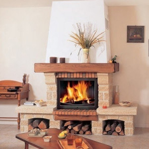 Semineu rustic Couchevel
