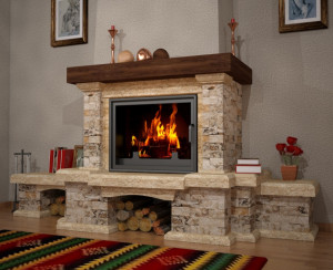 Semineu rustic Predeal